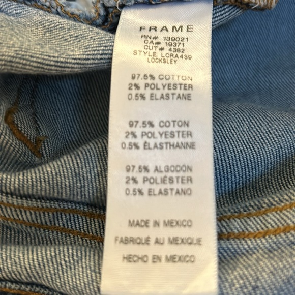 FRAME Denim Le Cutoff Short Size 29 - Picture 4 of 6